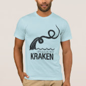 Krakenのヴィンテージのティーを自由にして下さい Tシャツ (正面)