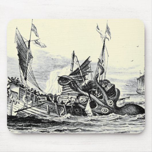 Krakenの攻撃! マウスパッド (正面)