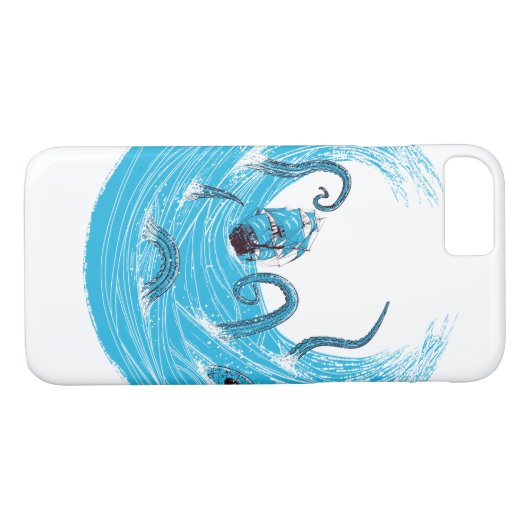Krakenの渦Phonecase Case-Mate iPhoneケース (裏面(横))