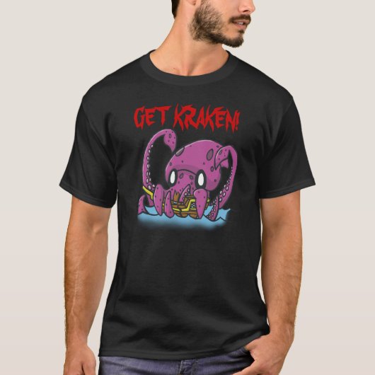 Krakenを得て下さい! Tシャツ (正面)