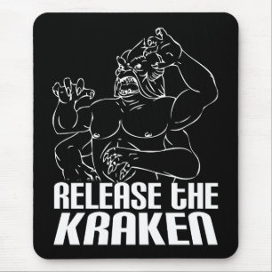 Krakenを解放して下さい マウスパッド
