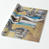 Kraken ラッピングペーパー (アンロールド)