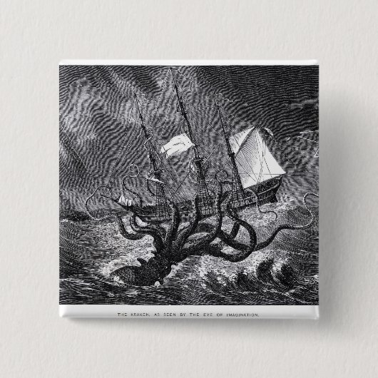 Kraken 缶バッジ (正面)