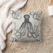 Kraken -黒く巨大なタコ/Cthulhu クッション (ブランケット)