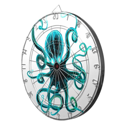 Kraken_Aqua ダーツボード (正面右)