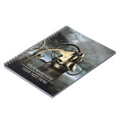 Kraken. Giant octopus bringing down a pirate ship ノートブック (左側)