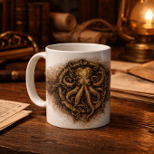 Kraken Mark Pirate Sigil コーヒーマグカップ