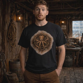 Kraken Mark Pirate Sigil Tシャツ