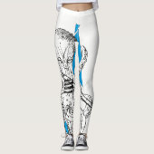 Kraken Octopus Leggins レギンス (正面)