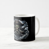 Kraken Pirate Skull Mug – Epic Sea Monster Pirate  コーヒーマグカップ (正面右)