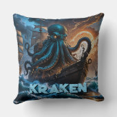 Kraken Sea Monster クッション (裏面)