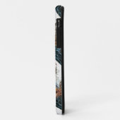 Kraken Steampunkのヴィンテージの巨大なタコパターン Case-Mate iPhoneケース (裏面/左)