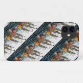 Kraken Steampunkのヴィンテージの巨大なタコパターン Case-Mate iPhoneケース (裏面(横))