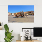 Krakow、Main Market、ポーランド ポスター (ホームオフィス)
