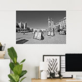 Krakow, Main Market Square, Poland, wall poster ポスター (ホームオフィス)