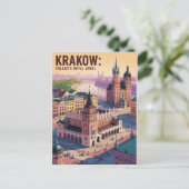 Krakow Poland ポストカード (スタンド正面)
