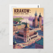 Krakow Poland ポストカード (正面/裏面)