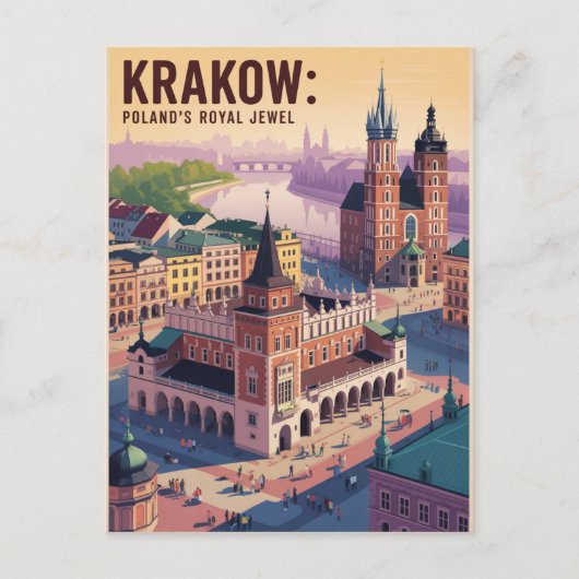 Krakow Poland ポストカード (正面)