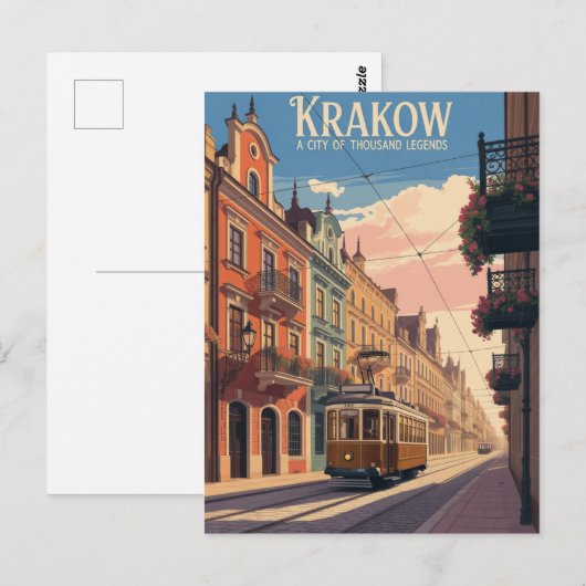 Krakow Poland Postcard ポストカード (正面/裏面)
