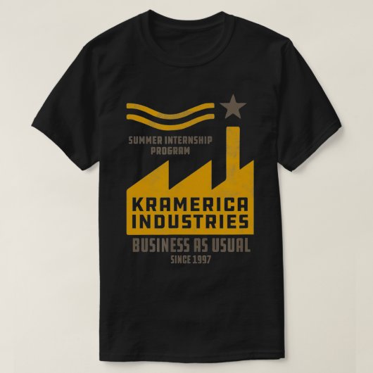 Kramerica Industries Summer Internship Program [di Tシャツ (デザイン正面)