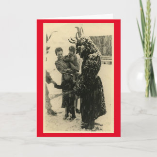 Krampusからの挨拶! シーズンカード