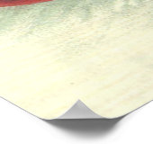 Krampusが子どもをそりに誘拐するピチフォーク ポスター (角)