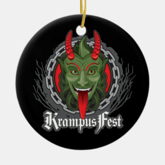 Krampusのオーナメント セラミックオーナメント