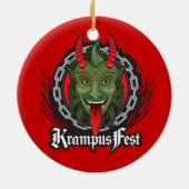 Krampusのオーナメント セラミックオーナメント (裏面)