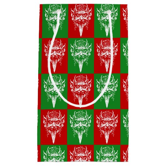 Krampusのギフトバッグ スモールペーパーバッグ (正面)