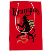 Krampusのギフトバッグ ミディアムペーパーバッグ (正面)