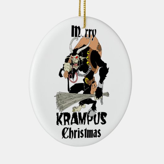Krampusのクリスマス セラミックオーナメント (右)