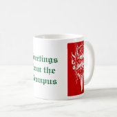 Krampusのヘッドマグ コーヒーマグカップ (正面右)