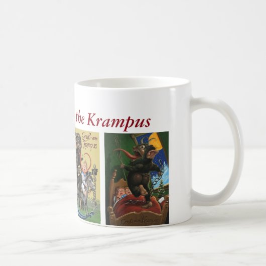 Krampusのマグ コーヒーマグカップ (右)