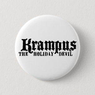 Krampusのロゴボタン 缶バッジ