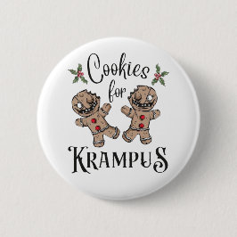 KrampusのCookieボタン 缶バッジ