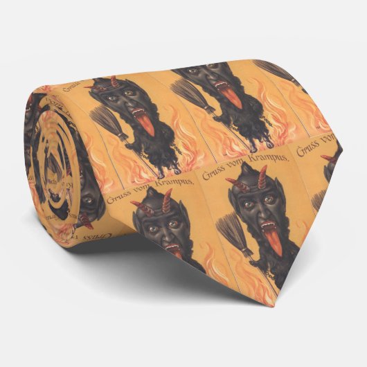 Krampusはタイをタイルを張りました ネクタイ (ロール)