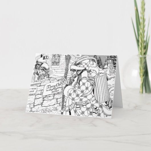 Krampusは来ています シーズンカード (正面)