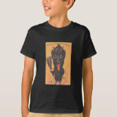 KrampusはTシャツをからかいます Tシャツ (正面)