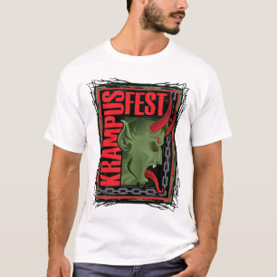 Krampusスクエア(軽いティー) Tシャツ