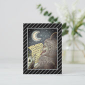 KRAMPUSリスいけなト、怖いクリスマスストーリー ポストカード (スタンド正面)