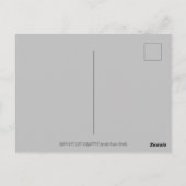 KRAMPUSリスいけなト、怖いクリスマスストーリー ポストカード (裏面)