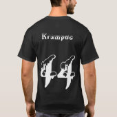 Krampus公式のSpartansのjersey Tシャツ (裏面)
