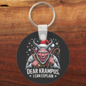 Krampus親愛 I Can Explain Christmas Santa キーホルダー (正面)