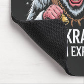 Krampus親愛 I Can Explain Christmas Santa マウスパッド (コーナー)