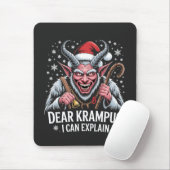 Krampus親愛 I Can Explain Christmas Santa マウスパッド (マウス)