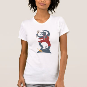 Krampus +猫 tシャツ