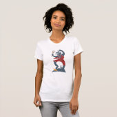 Krampus +猫 tシャツ (正面フル)