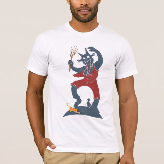 Krampus + 猫 tシャツ