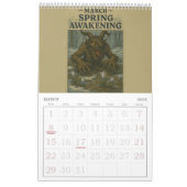 Krampus 2026: A Year of Mischief and Mayhem カレンダー (3月 2026)