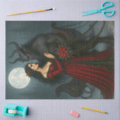 Krampus and the Winter Goddess | Dark Christmas  薄葉紙 (クラフト)